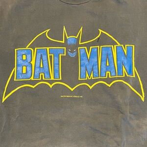 Vintage 1988 men’s “Batman” logo graphic-tee… highly desirable (other prices?!?)